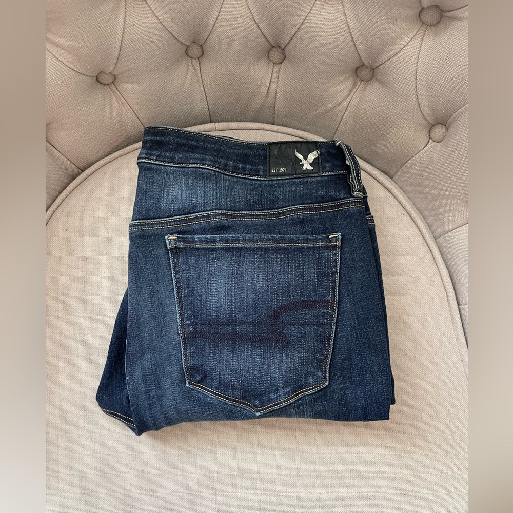 American Eagle high rise super stretch jegging size 14.